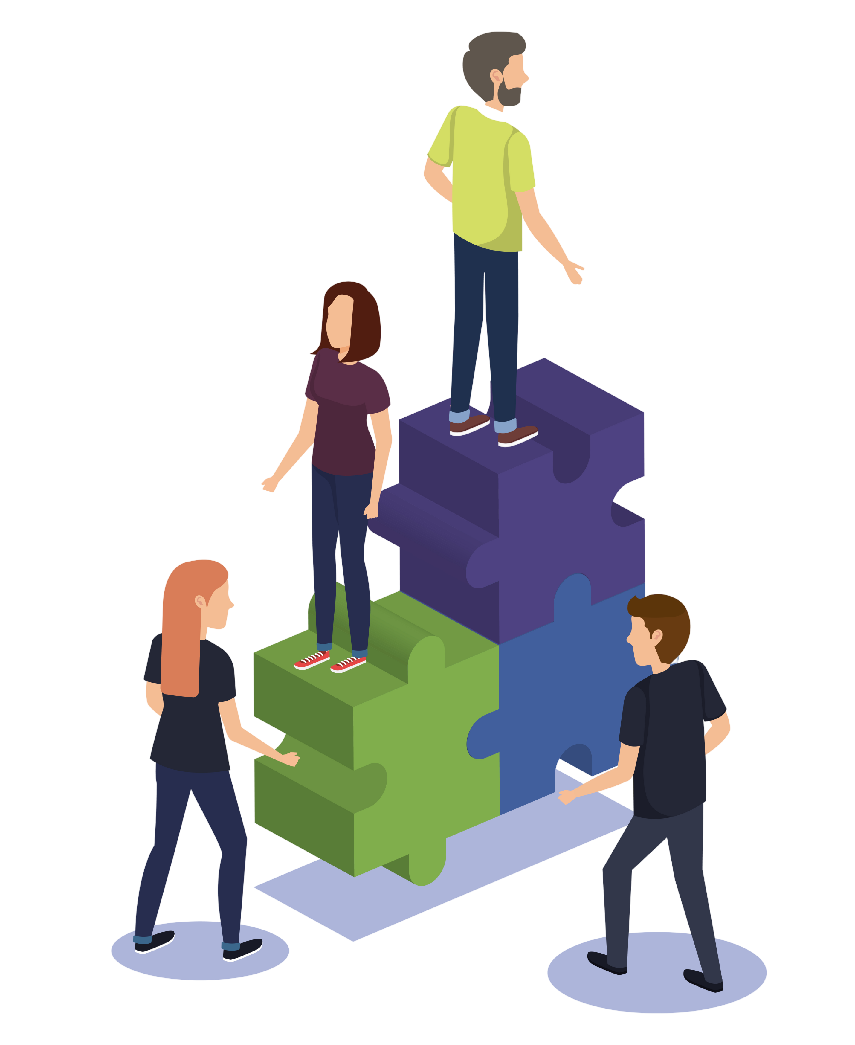 Equipe TICARE trabalhando em soluções digitais